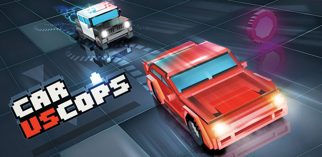 Car Vs Cops game promo final artwork