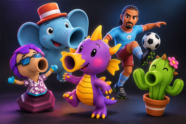 Stylized 3D game character design and development